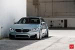 BMW M3 Sedan on Vossen Wheels (VFS10) 2017 года